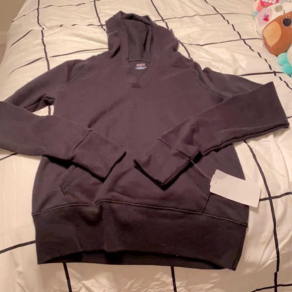 black hoodie